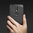Flexi Slim Carbon Fibre Case for Nokia 7.1 - Brushed Black